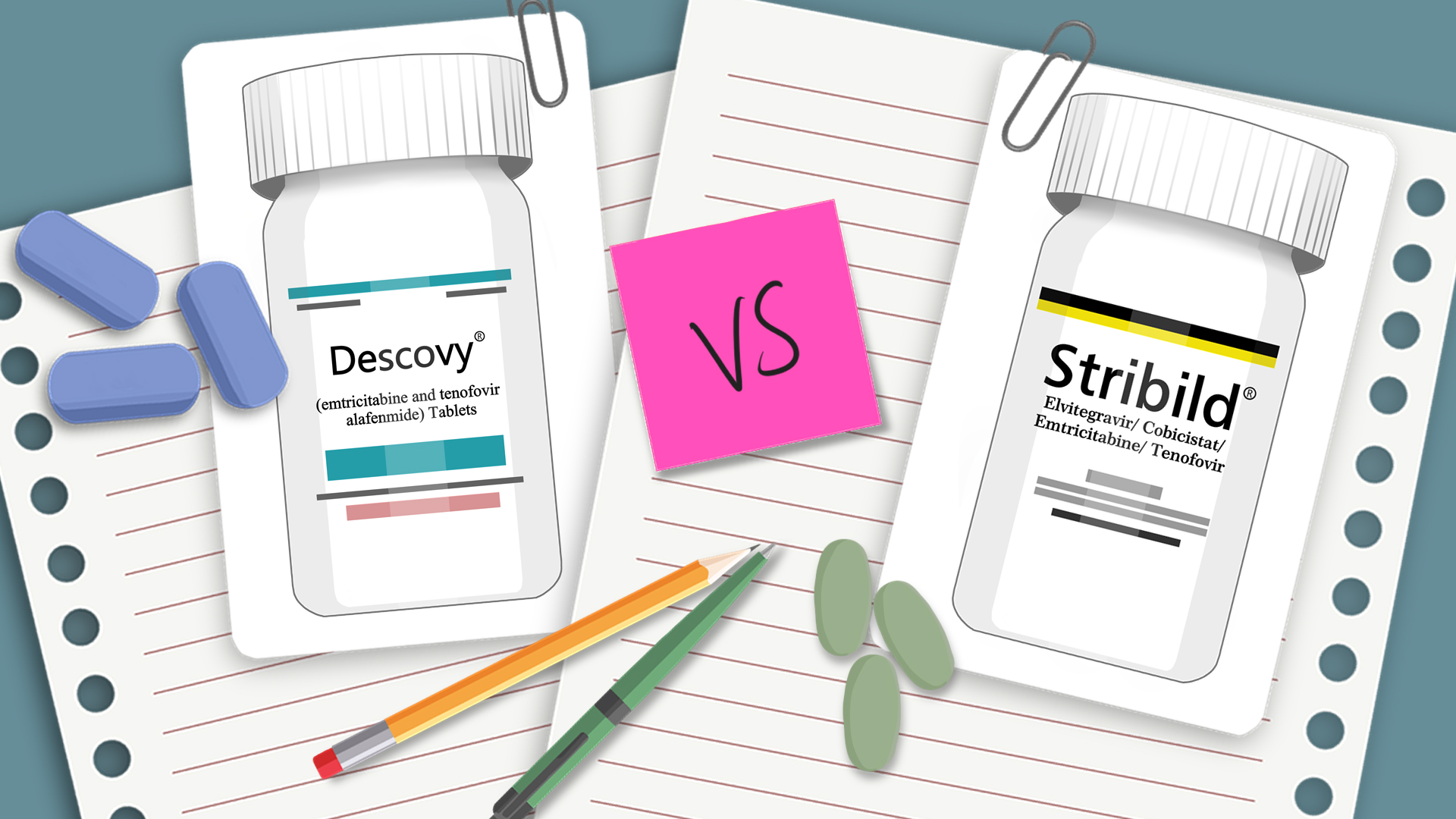 Descovy (TAF and EM) Vs Stribild (Elvitegravir / Cobicistat / Emtricitabine / Tenofovir) | HIVPrEP